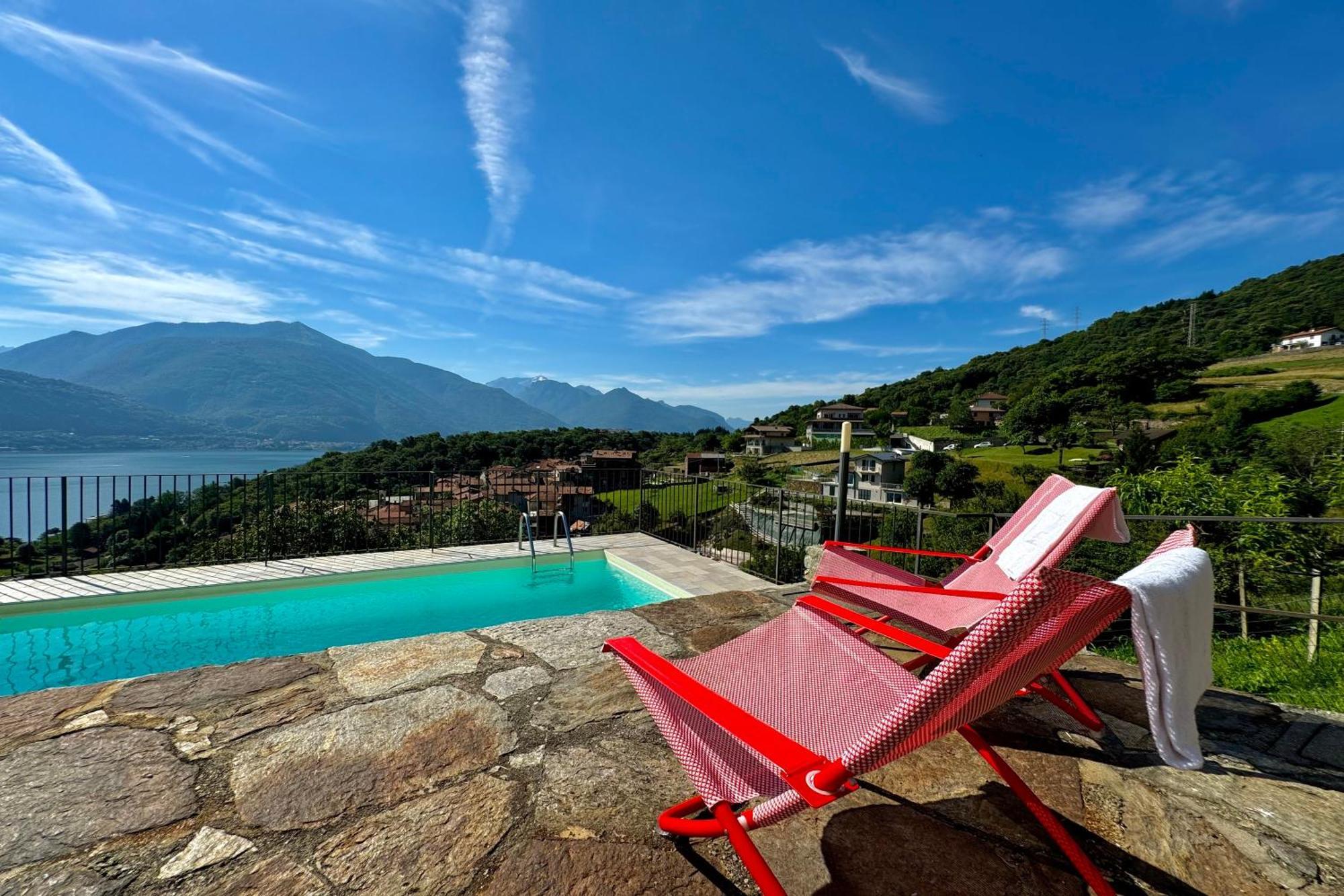 Belmonte Terrazzo Apartamento Pianello Del Lario Exterior foto